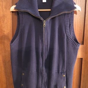 Navy Blue Sweater Vest